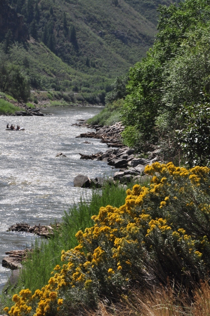 the Glenwood Canyon bike path